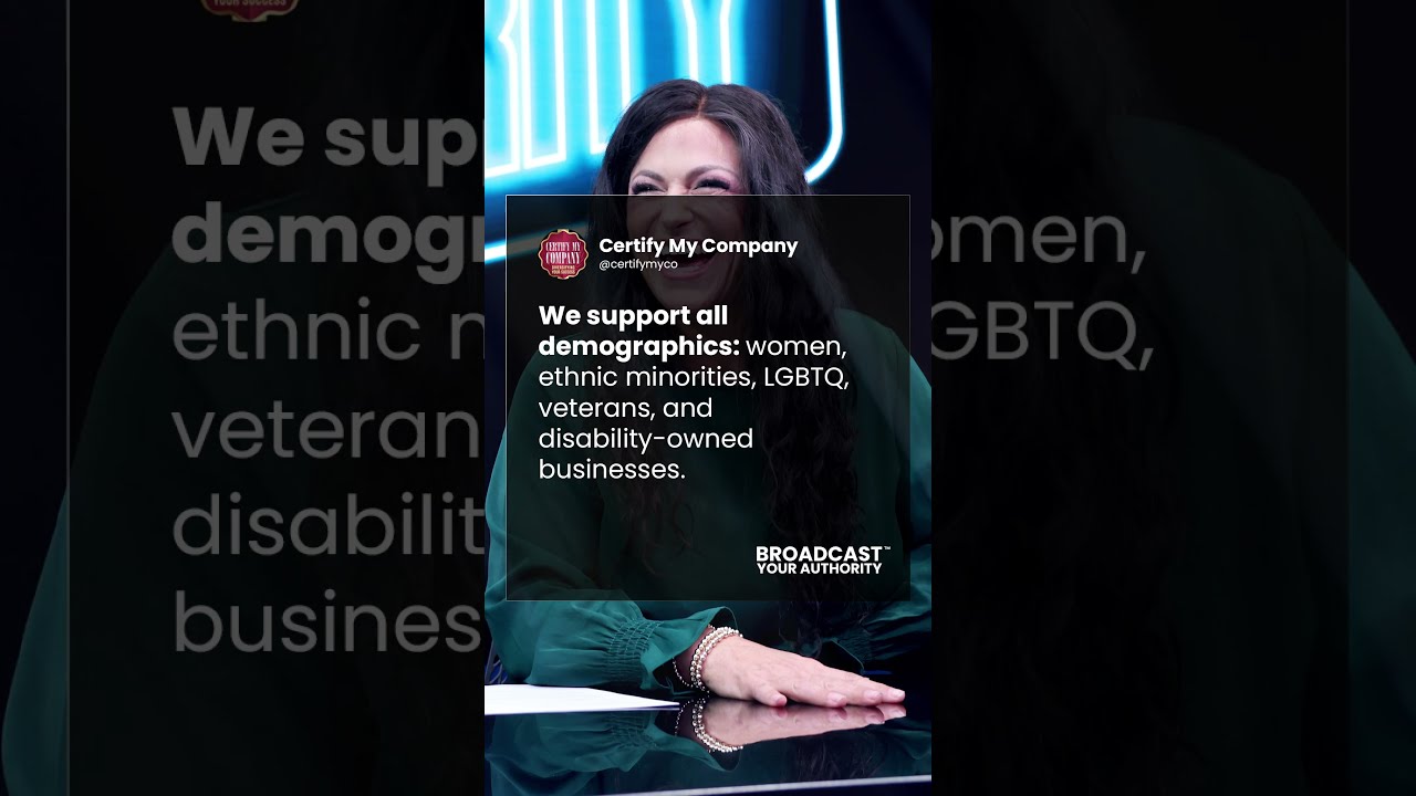 Supporting Diverse Businesses For Success CertifyMyCo