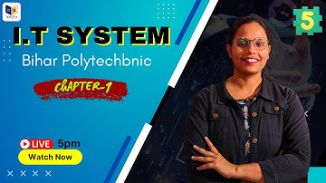 #5 it system 1st semester | polytechnic 1st semester it system, bihar polytechnic/raceva semester