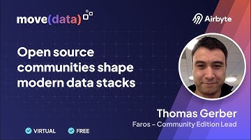 Open source communities shape modern data stacks - Thomas Gerber - move(data) #movedata2022