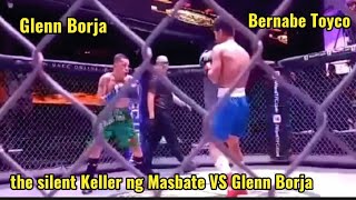 Tinaguriang the silent Keller ng masbate pinalaban kay Glenn Borja sa amatuer fight #shortvideo