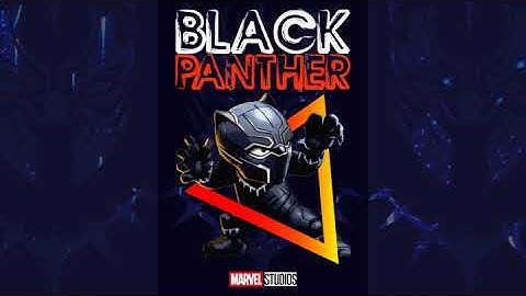 Black Panther Animation Intro - Motion Poster(After Effects)