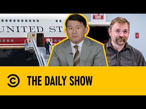 Video Trump Switches Back To Older Air Force One Amid Security Concerns | The Daily Show