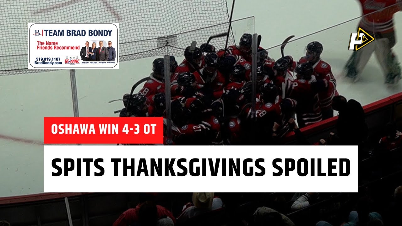 Harrison Franssen game winner vs Windsor Spitfires