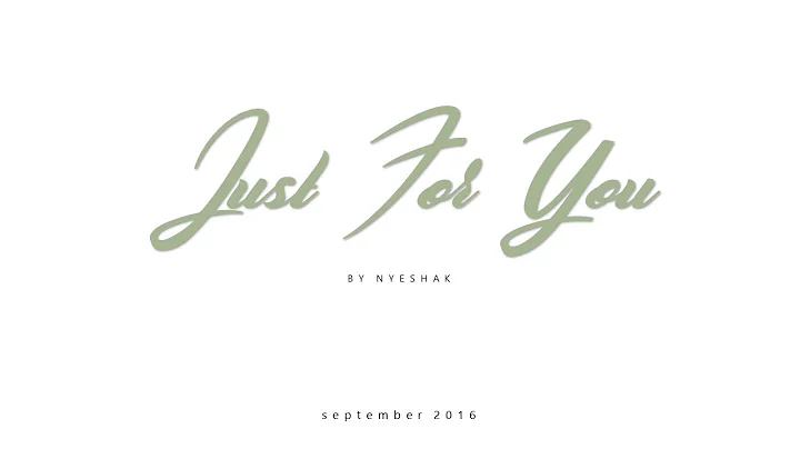 JUST FOR YOU TRAILER