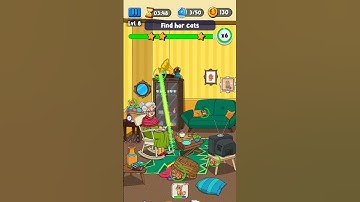 Find It: Tricky Hidden Objects Level 8: Find her cats