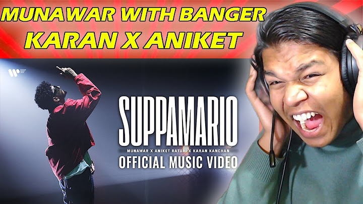 Suppamario - Munawar x Aniket Raturi x Karan Kanchan | JAINWIN Reaction