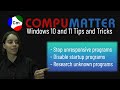 3 Windows Tips and Tricks | Windows Task Manager