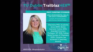 Tu Dublins Trailblazhers - International Womens Day 2024