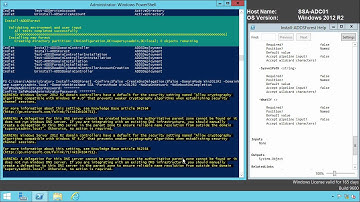 Deploy Active Directory on Windows Server 2012 R2 using PowerShell