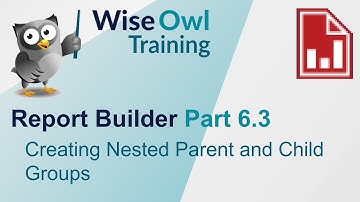 SSRS Report Builder Part 6.3 - Nested Parent and Child Groups in a Table