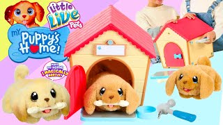New Little Live Pets " My Puppy's Home " Interactive Mystery Plush Toy Unboxing | Super Cool Toy