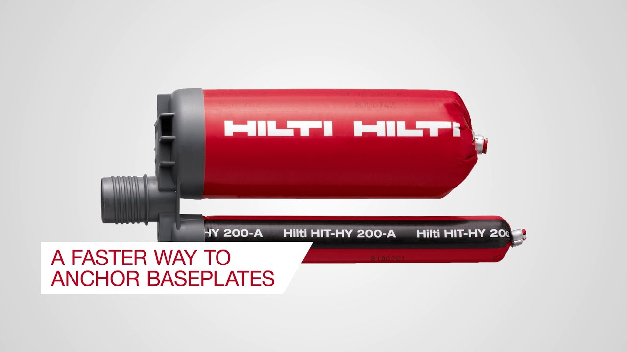 Hilti HY 200-A Injectable Chemical Anchor