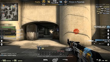 NIP VS FNATIC KATOWICE LAST ROUND EPIC