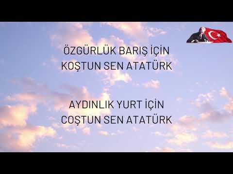 SAMSUN'DAN DOĞAN GÜNEŞ  - SÖZLÜ-  Bb Tonu