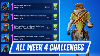 All Week 4 Epic and Legendary Quests and Challenges Guides in Fortnite Chapter 2 Season 5