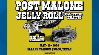Celebrity Post Malone, Jelly Roll concert in Waco canceled Profile