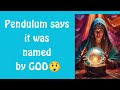 From LIVESTREAM... Pendulum reveals its name came from GOD😲👼✨