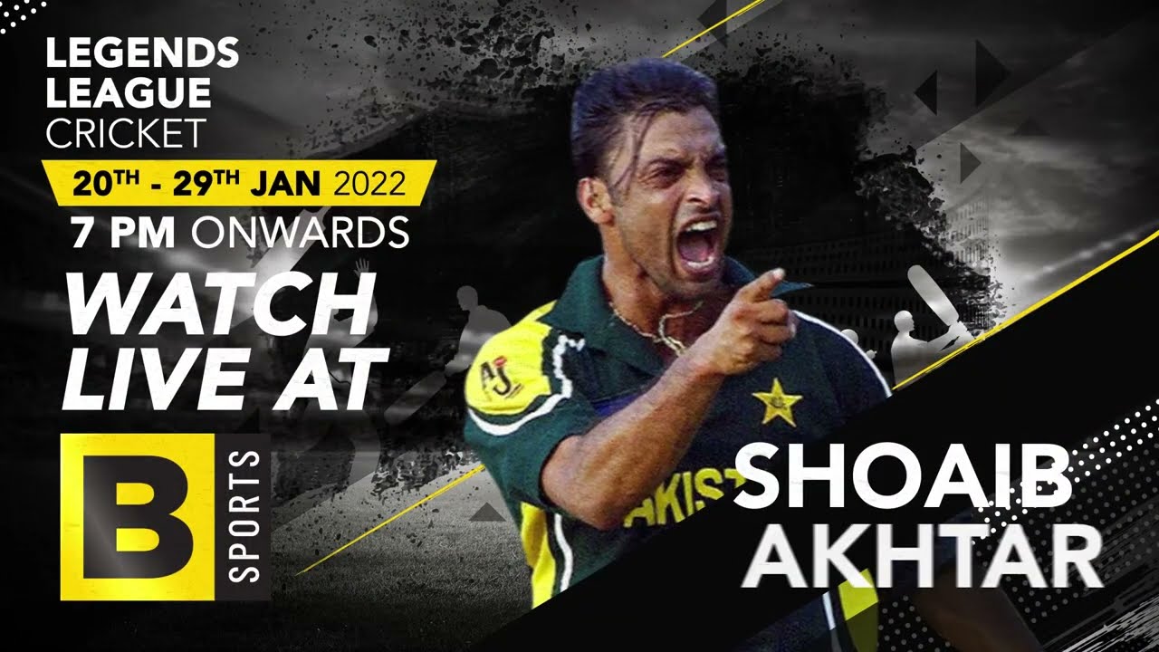 Legends League Cricket - 20 Jan 2022 - Watch Live on BSports