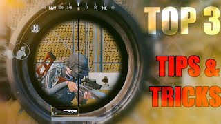 PUBG MOBILE : TOP 3 TIPS AND TRICKS HINDI | ONLY 0.1% PEOPLE KNOW THIS TRICK