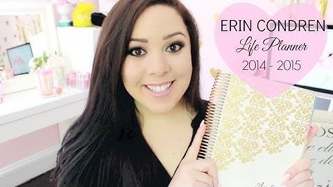 Erin Condren Life Planner Overview and Unboxing | How I Stay Organized