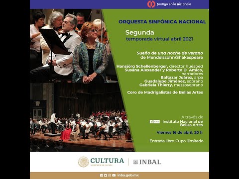 Sueño de una noche de verano / Orquesta Sinfónica Nacional / INBAL / México
