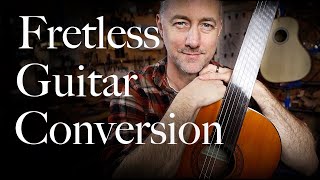 How to Convert a Guitar to a Fretless Guitar screenshot 5