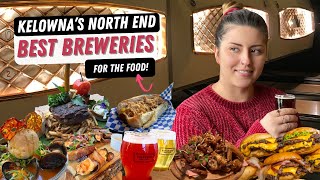 Kelowna's BEST Food is served at Breweries