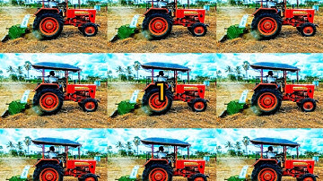 SarvaShakthi Rotavator | 42blade rotavator | working video | dry field | mahindra tractor