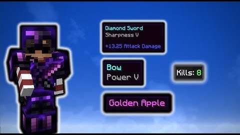 First SOLO UHC WIN! NOTCH APPLE, SHARP V, POWER V! - Hypixel UHC