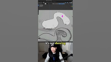 Why pupil is not showing on eyes? - making a 3d game character part 2 in Blender - 2.2 Billy Potamus
