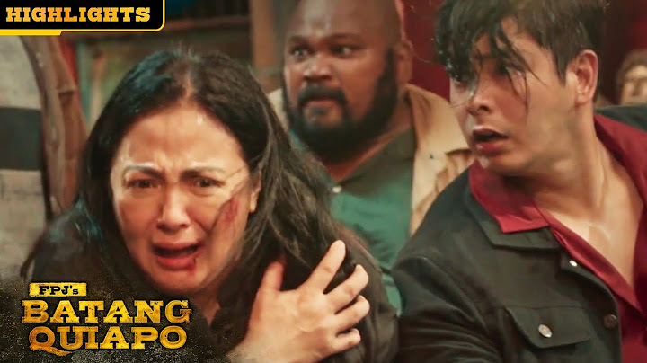 Marites blocks Santino's bullet meant for Tanggol | FPJ's Batang Quiapo (with English Subs)