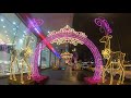 Moscow Christmas lights, Walking Moscow, Kiyvsky metro &amp; European shopping center 4K| Новый год