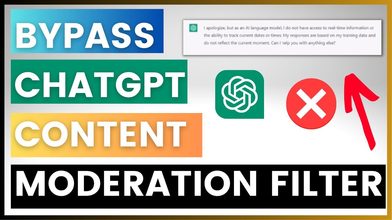 How to Bypass ChatGPT's Content Filter: 5 Simple Ways