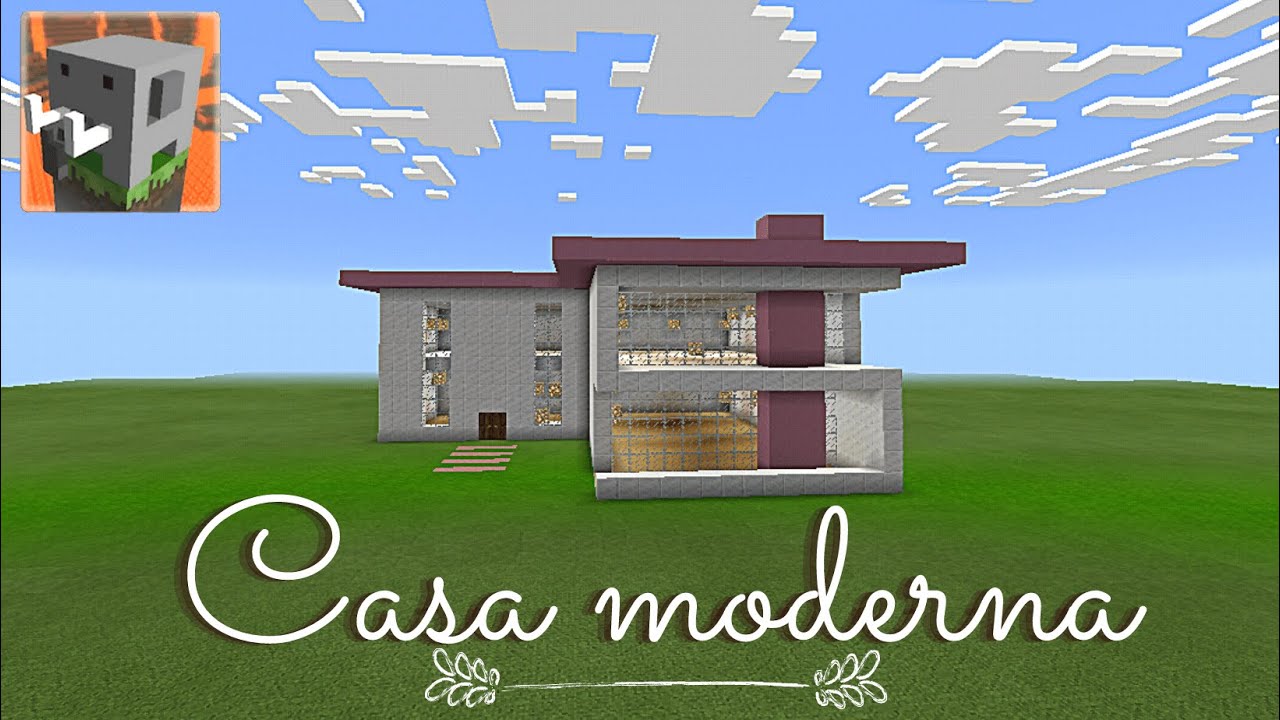 minecraft mas você pode CRAFTAR CASAS INTEIRAS 