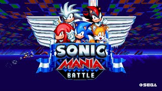 Sonic Mania Battle (Update) ✪ Full Game Playthrough Ft. All Characters (1080P/60Fps)