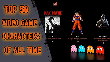 Top 50 Video Game Characters Of All Time | Popular Game Characters