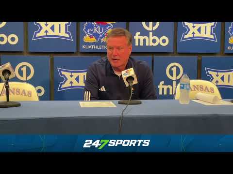 Bill Self reacts