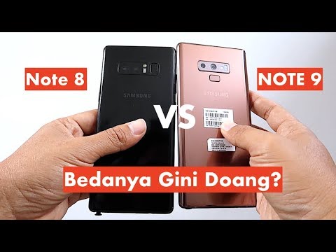 Galaxy Note 8 vs Note 9, Apa Aja Perubahannya?