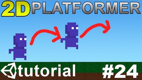 24. Making a 2D Platformer in Unity (C#) - Double Jump (Player Mechanics)