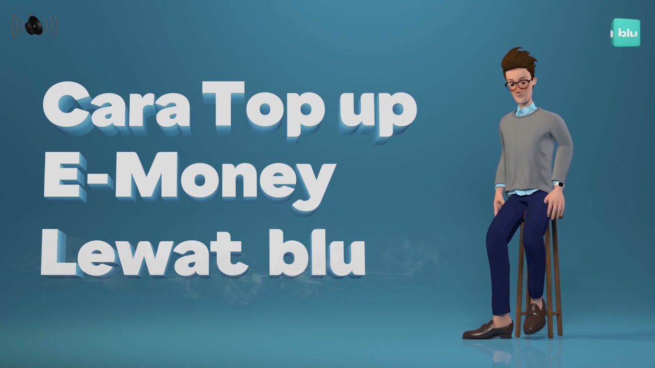 Cara Top up E-Money lewat blu!