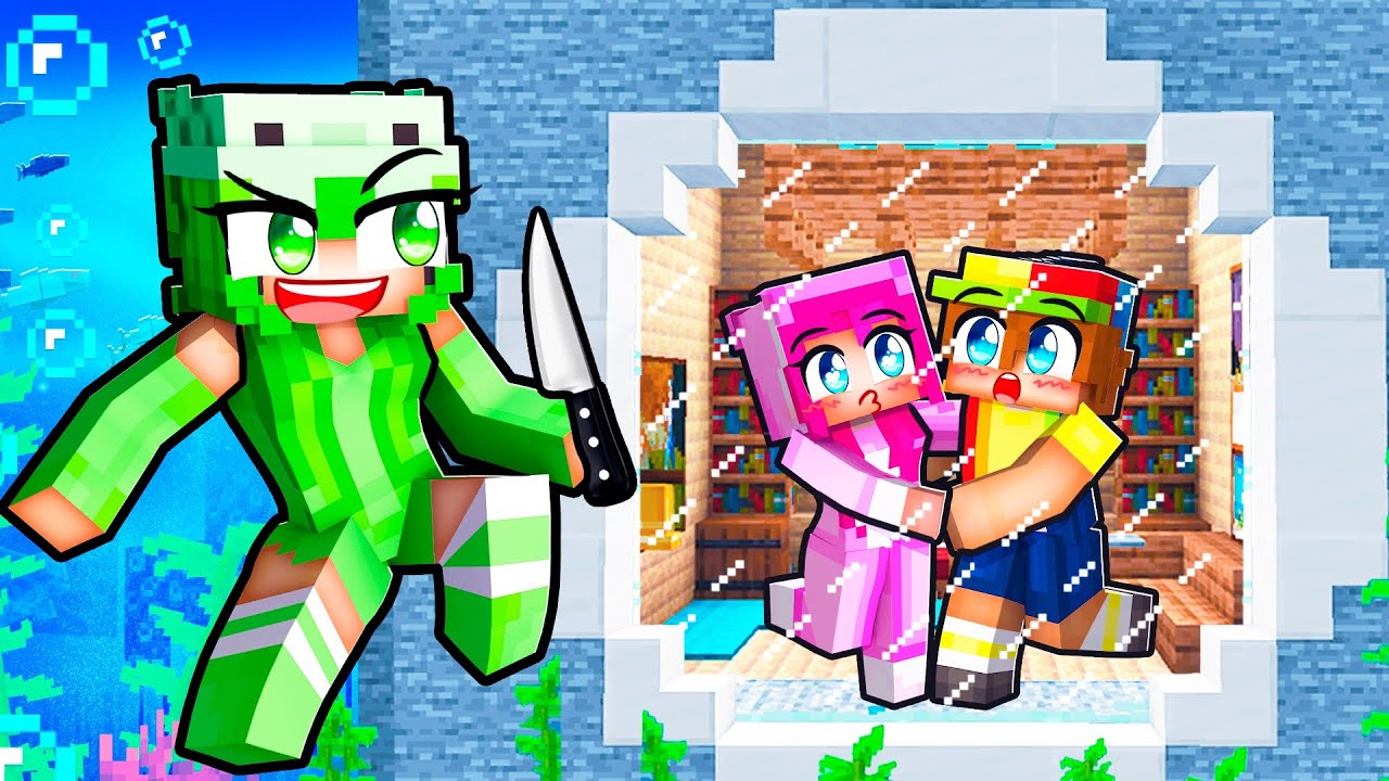 I Built a SECRET UNDERWATER House to Hide From My NEW GIRLFRIEND!