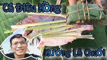 HTS || Món Ngon Dân Dã - Cá Điêu Hồng Nướng Lá Chuối Thơm Ngon, Đậm Vị Quê Hương.