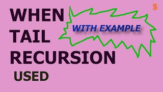EXAMPLE RECURSION | HOW TO FIND FACTORIAL IN C LANGUAGE WITHOUT RECURSION | WHEN RECURSION USE IN C