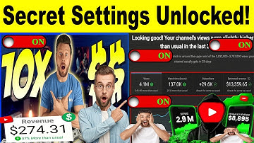 9 Important YouTube Settings You MUST Turn ON in 2025! (Boost Views & Revenue)