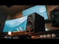 These monitors have a 3d sound  adam audio a7v studio monitors review 2024