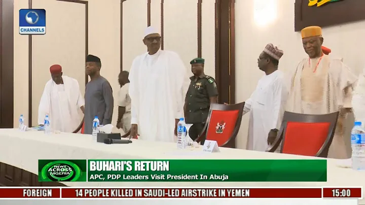 Buhari Meet APC PDP Leaders In Abuja |News Across Nigeria|