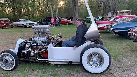 Cruise night at the Elks in Ludlow MA