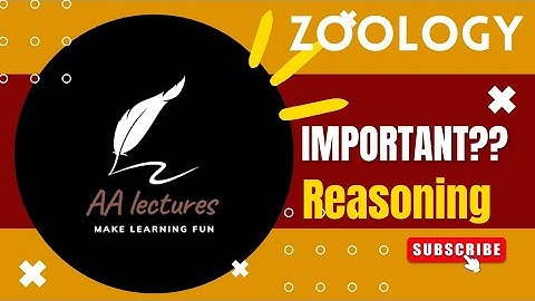 Zoology Important Reasoning Questions for Class XI ( Sindh Board)