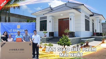 QUÁ ĐẸP NHÀ VƯỜN CẤP 4 DO MAXHOME XÂY DỰNG VỪA ĐẸP LẠI RẺ NỮA