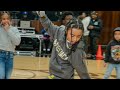 Kkingcee preforming the only goat at the kreamz basketball game in nyc
